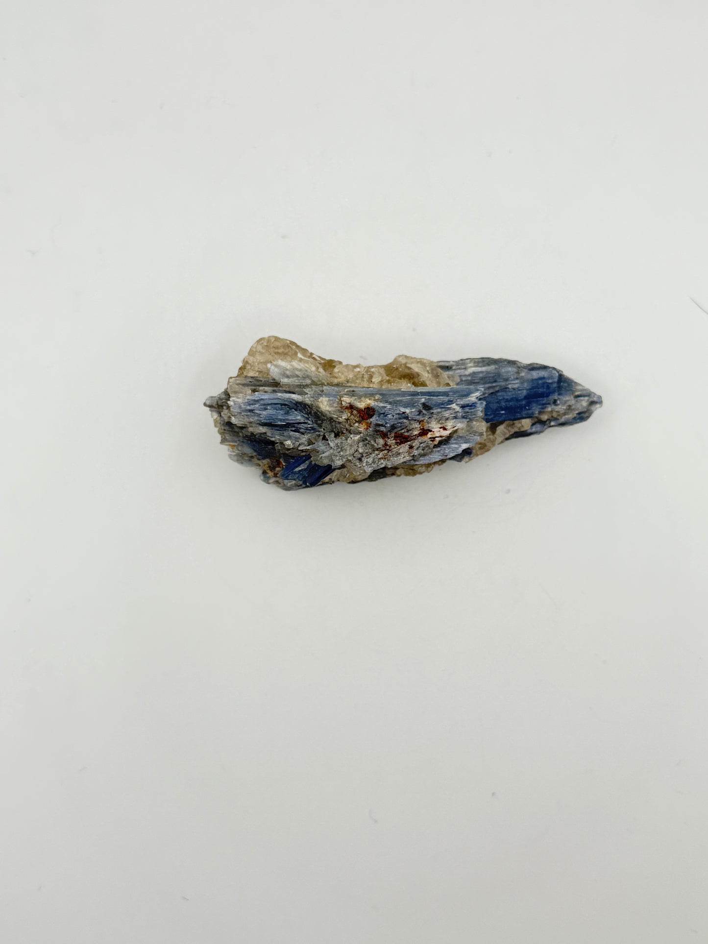 Blue Kyanite crystal cluster