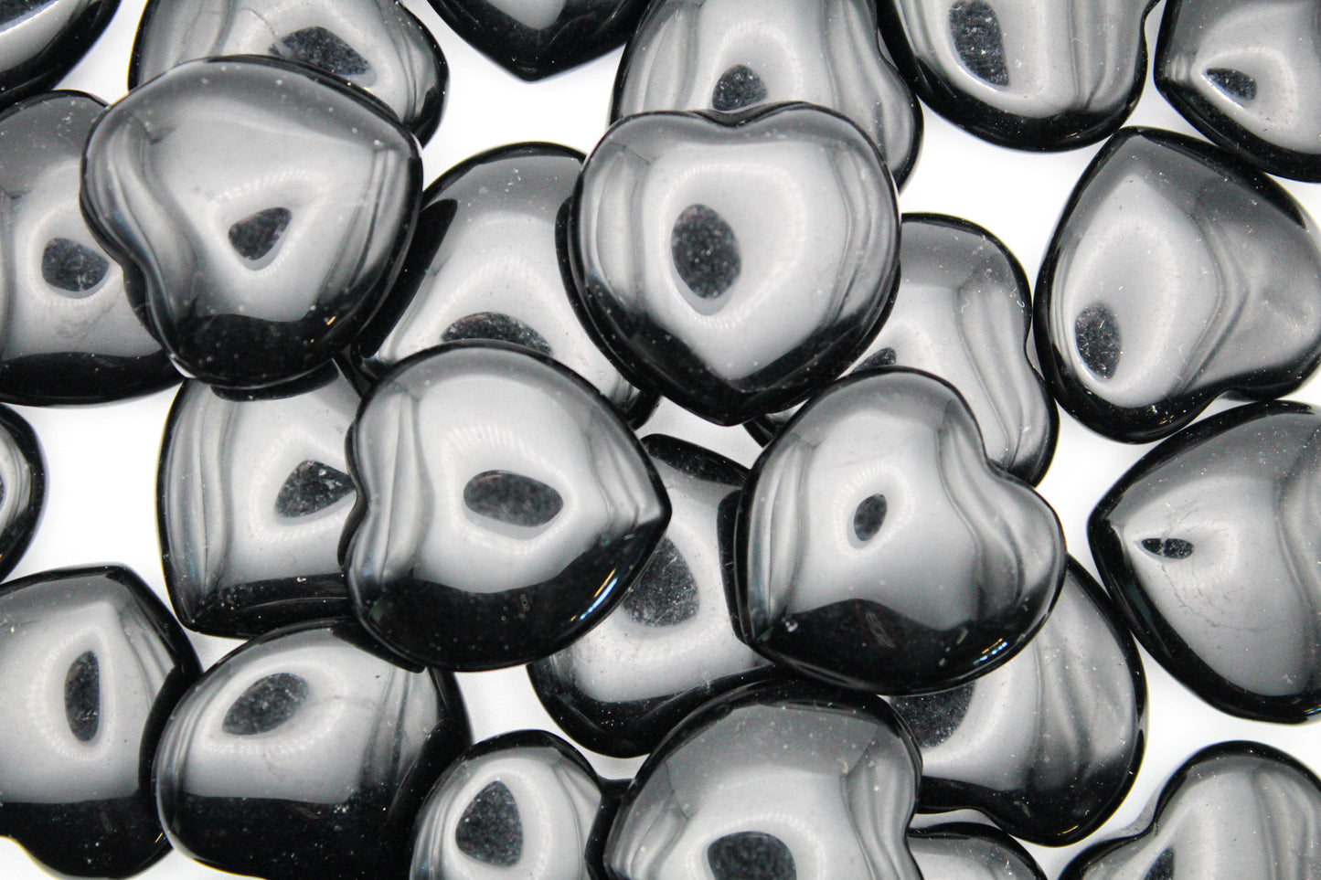 Black Obsidian Hearts