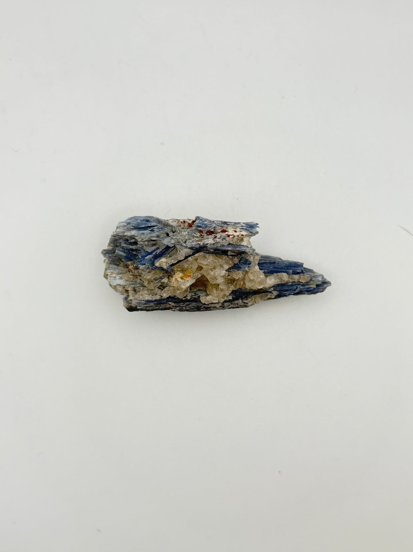 Blue Kyanite crystal cluster