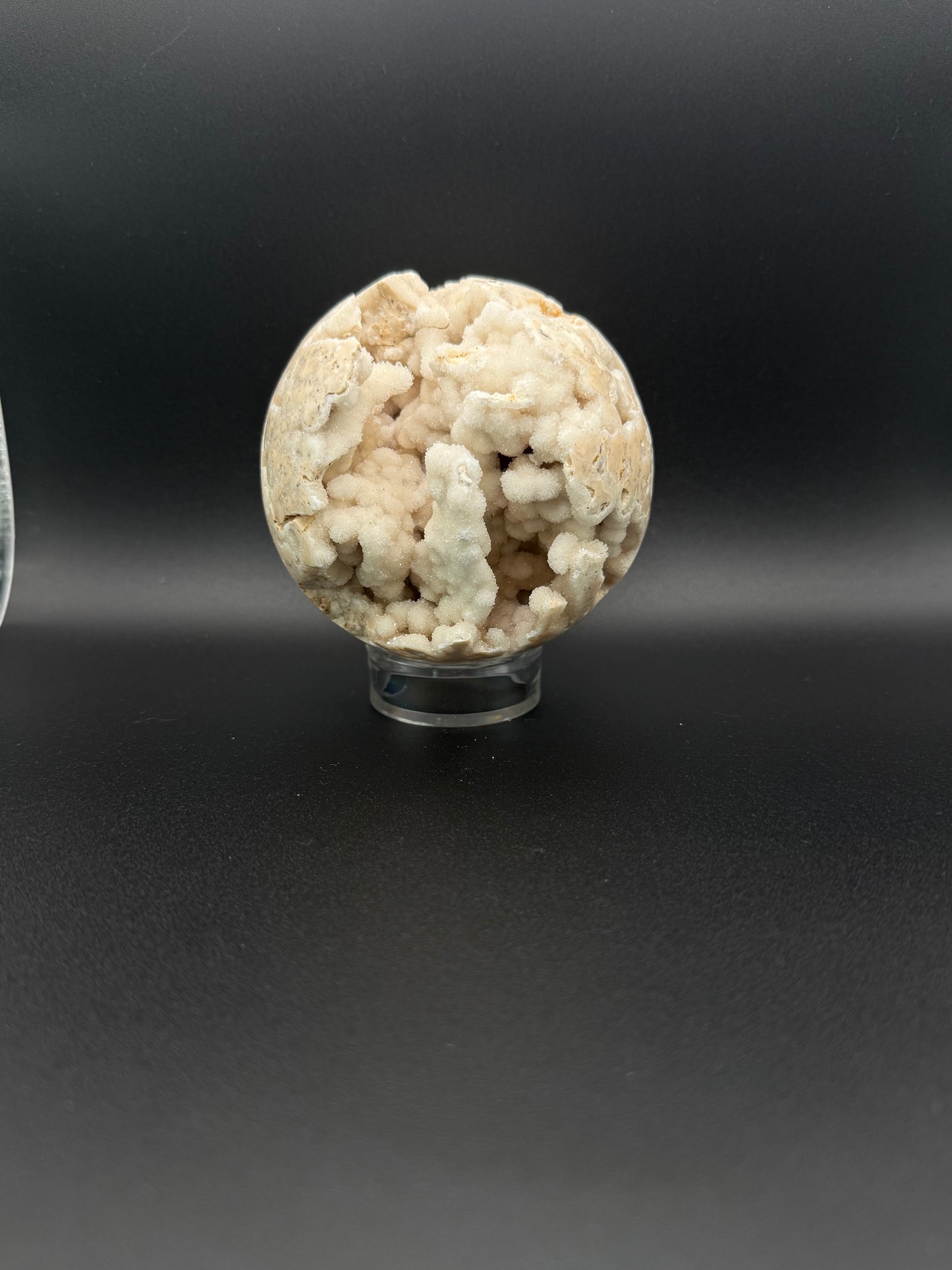 Sphere shaped calcite crystal.