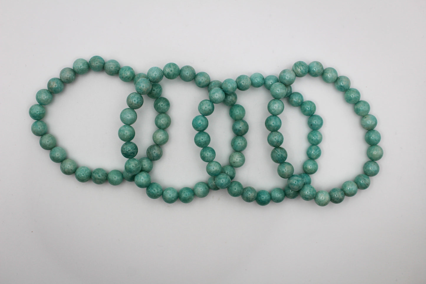Amazonite bracelet with 8mm beads