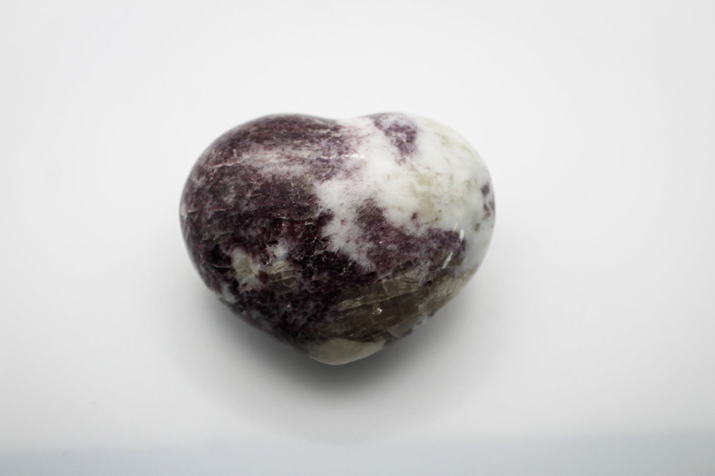 Lepidolite Heart 3