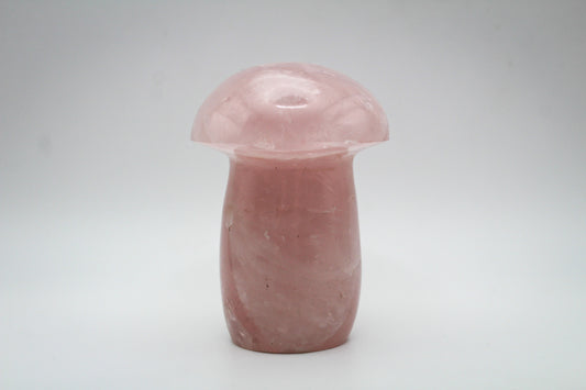 Rose quartz is commonly known as the "love stone" it helps with self love and harmony. This crystal is great for restoring balance in your relationships and encourages unconditional love. Rose quartz also helps with emotional blockages and balancing your chakras.