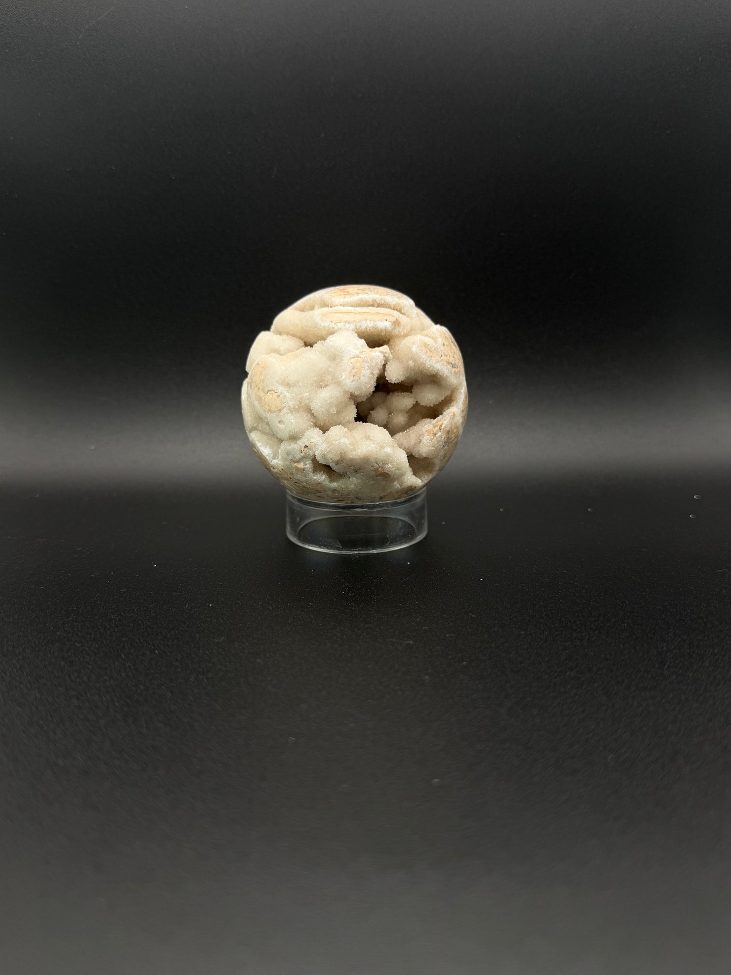 Sphere shaped Calcite crystal.