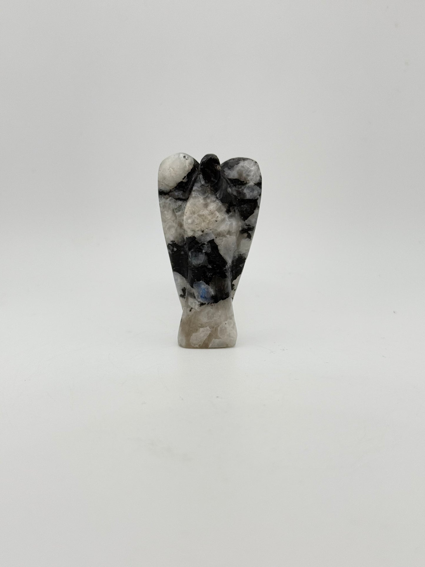 Rainbow Moonstone Angel, 2inches in size