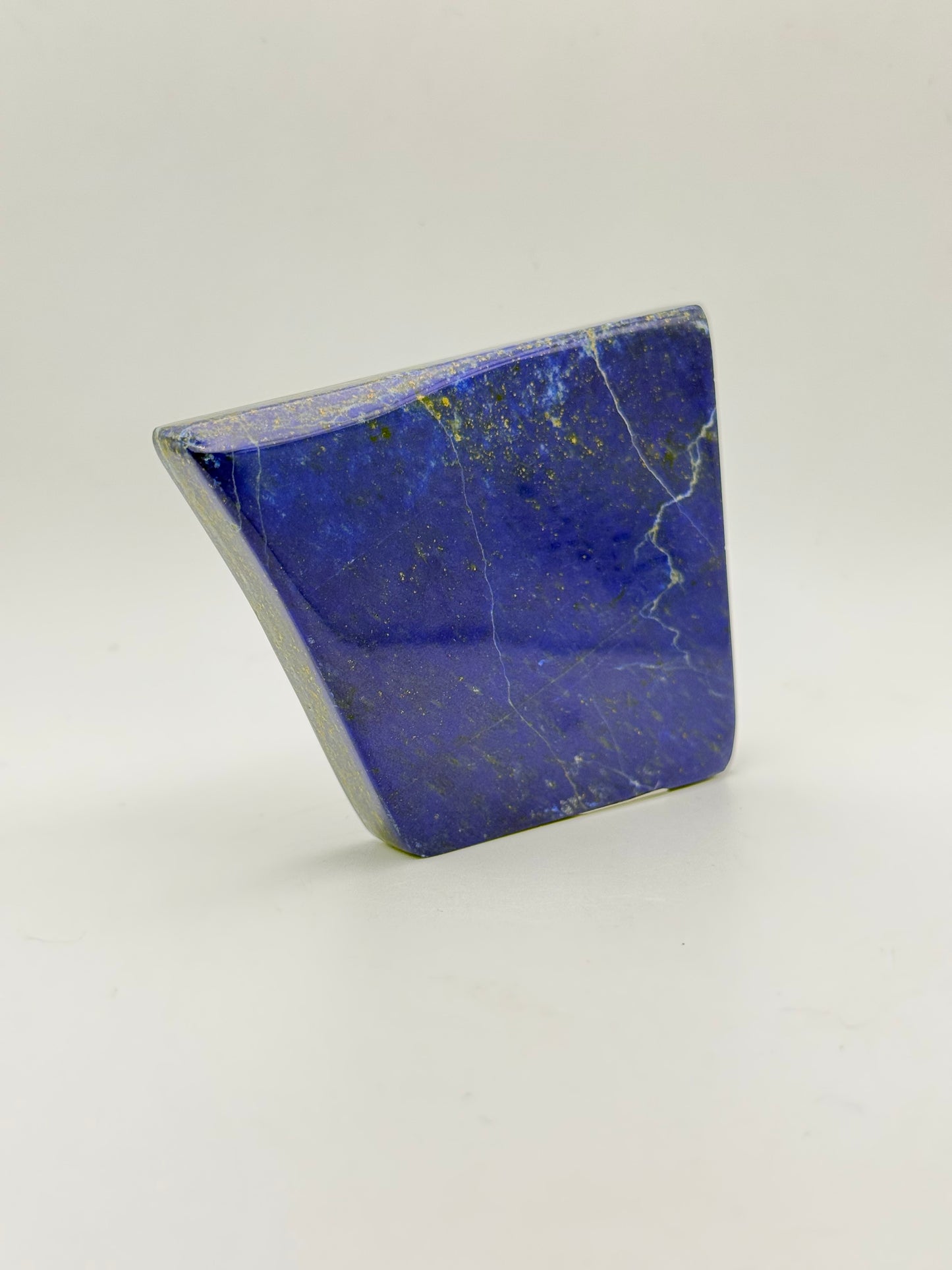 Polished Lapis Lazuli free form.