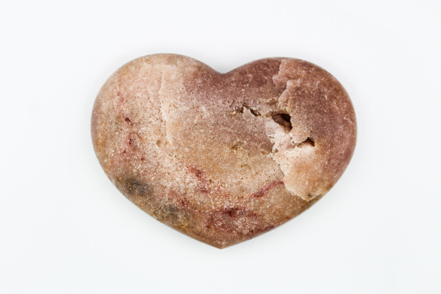 Pink Amethyst Heart 2