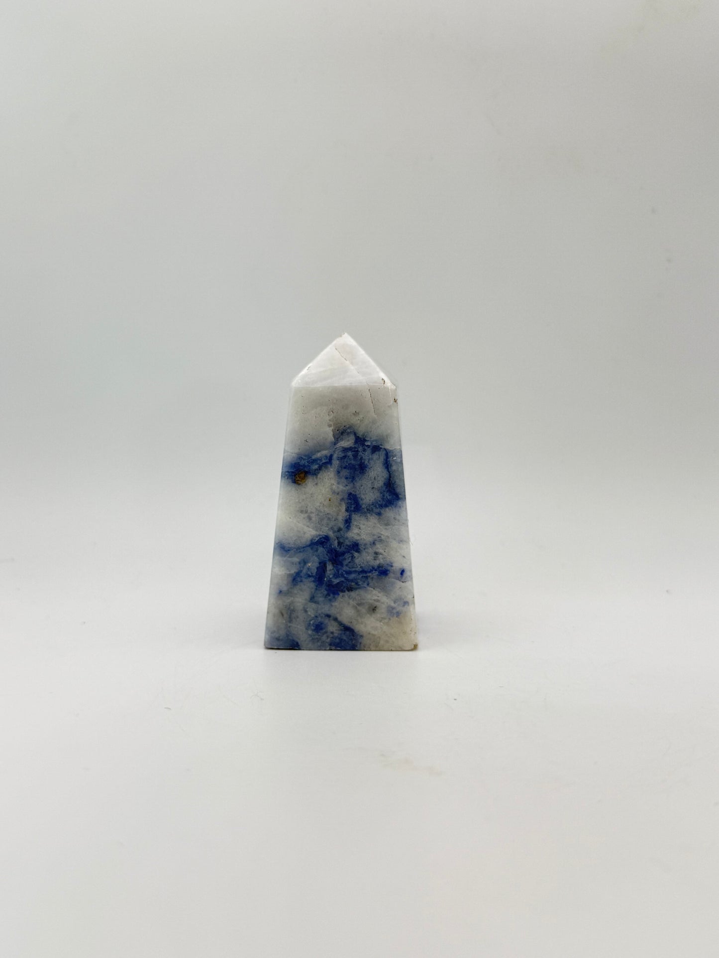 Afghanite Tower with four sides. Height of 2 3/4inches, width of 1 1/4 inches.