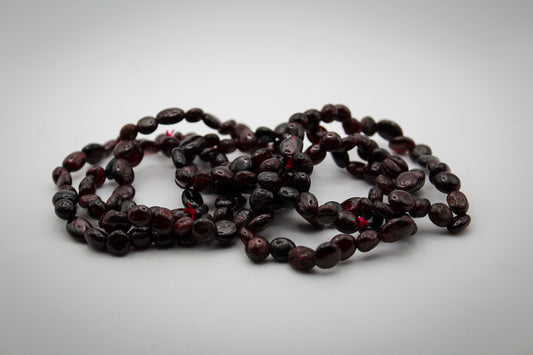 Garnet Bracelet 4mm