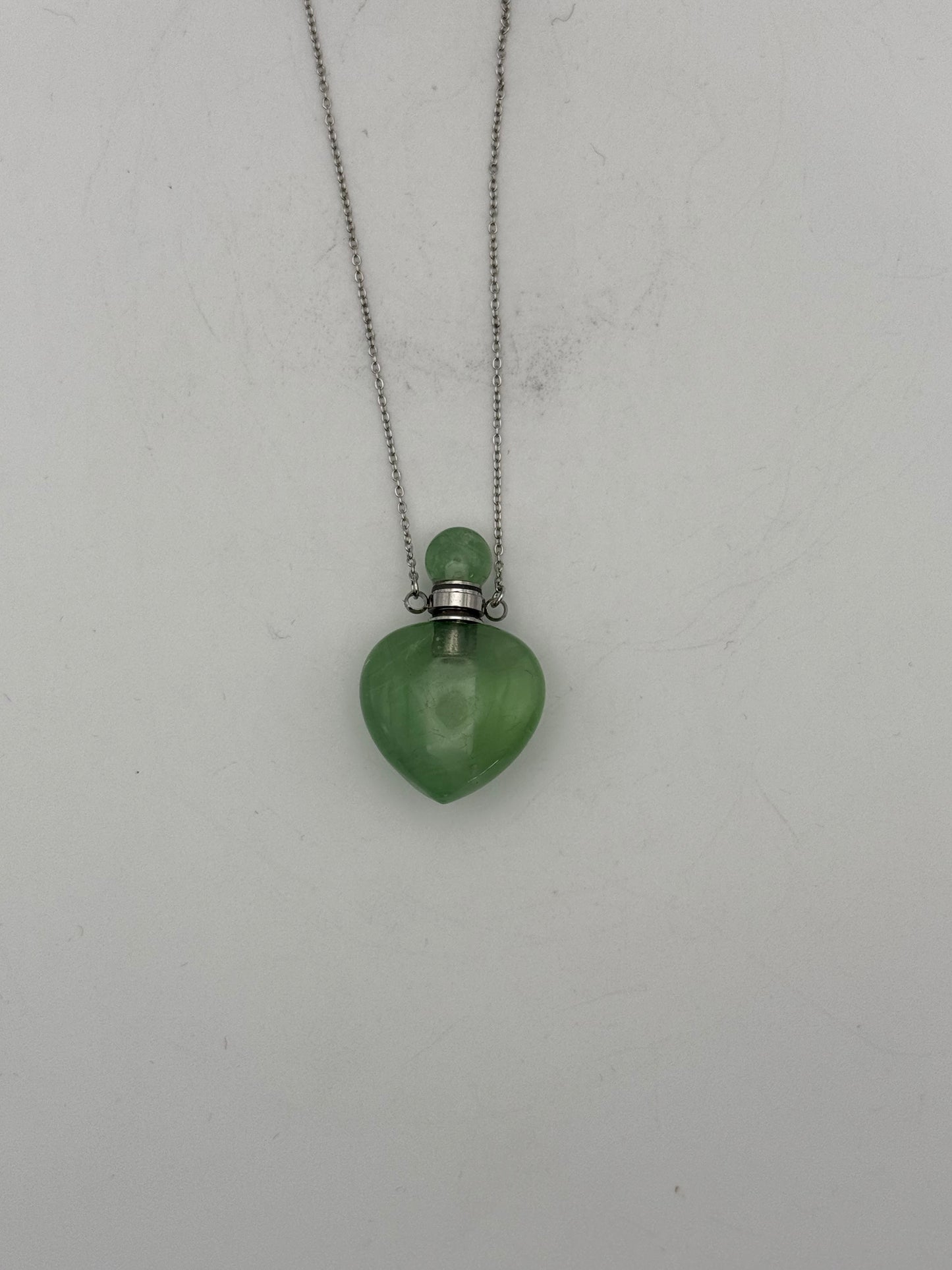 Aromatherapy Necklace -Fluorite "Intuition"