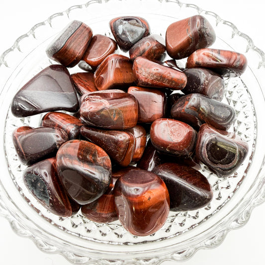 Red Tigers Eye Tumble