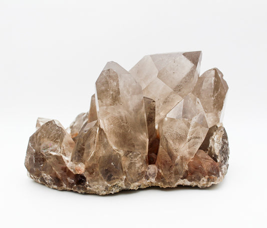 Smoky quartz is known to help release emotional baggage, helps heal old wounds, and connects you deeper to the earth. This smoky quartz is ethically sourced from Brazil. 