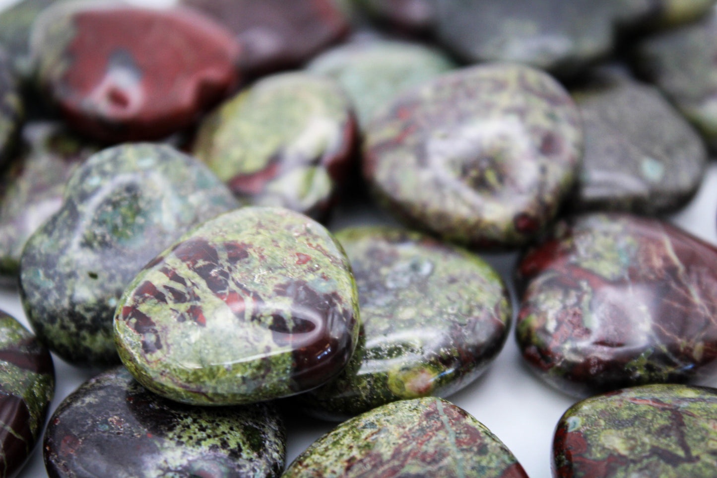 Dragon Bloodstone Hearts