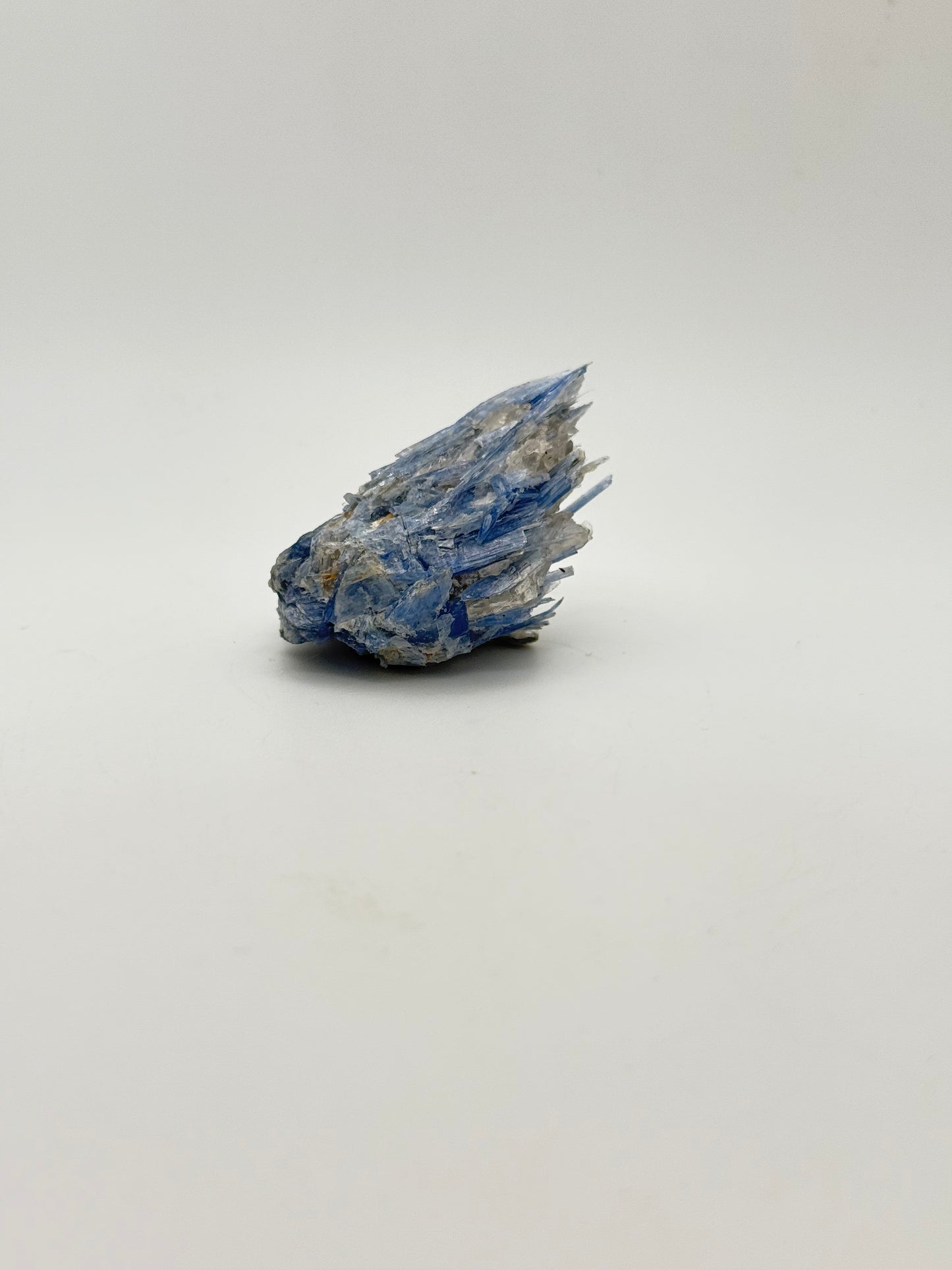 Blue Kyanite crystal cluster