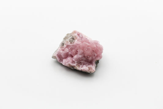 A raw cobalt calcite specimen