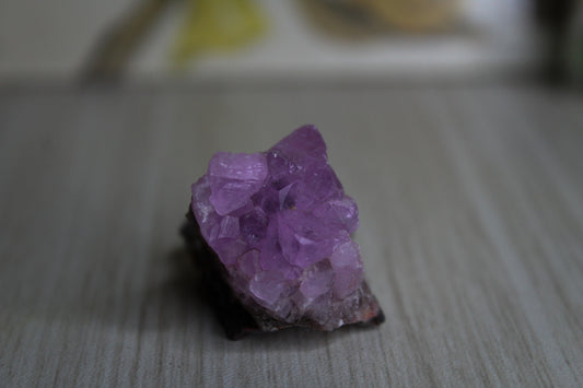 A raw cobalt calcite specimen