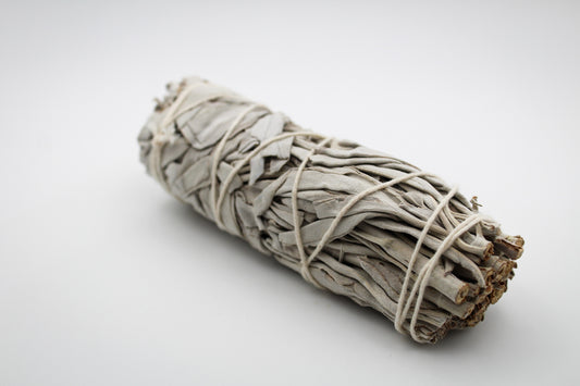 Bundle of plain sage about 4 inches long.