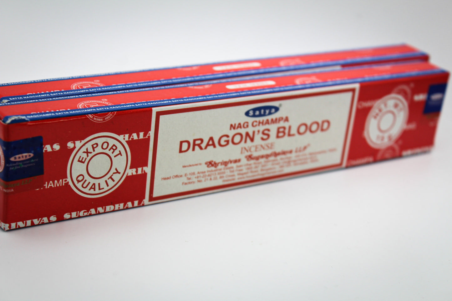 Dragons Blood Incense Package