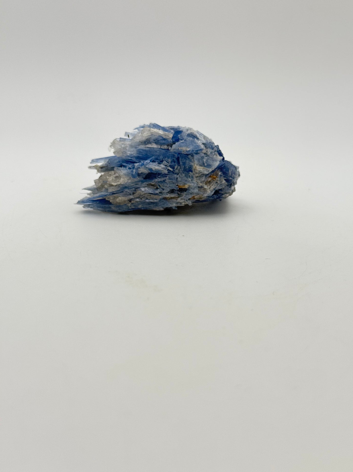Blue Kyanite crystal cluster