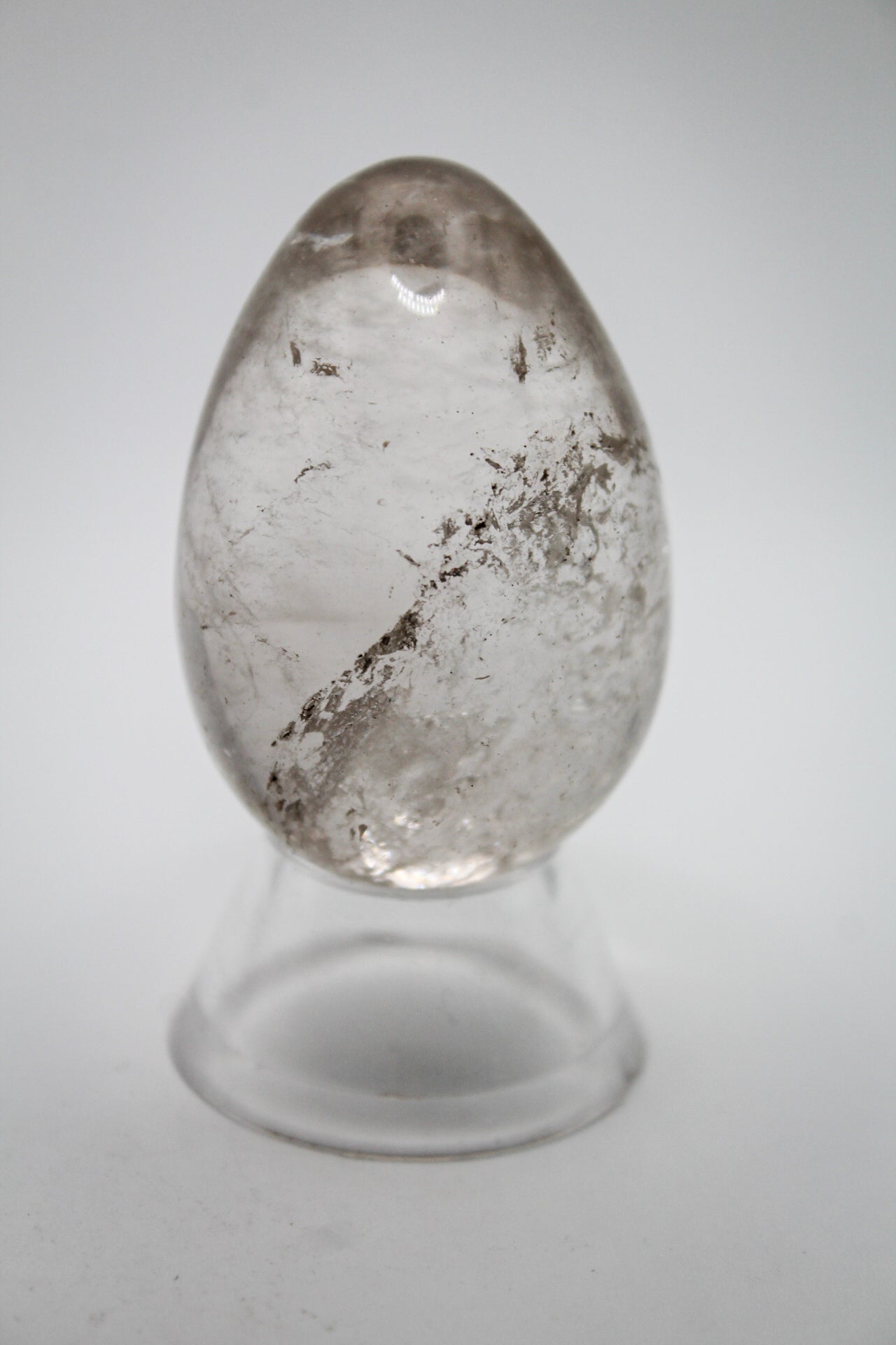 Clear quartz egg 3