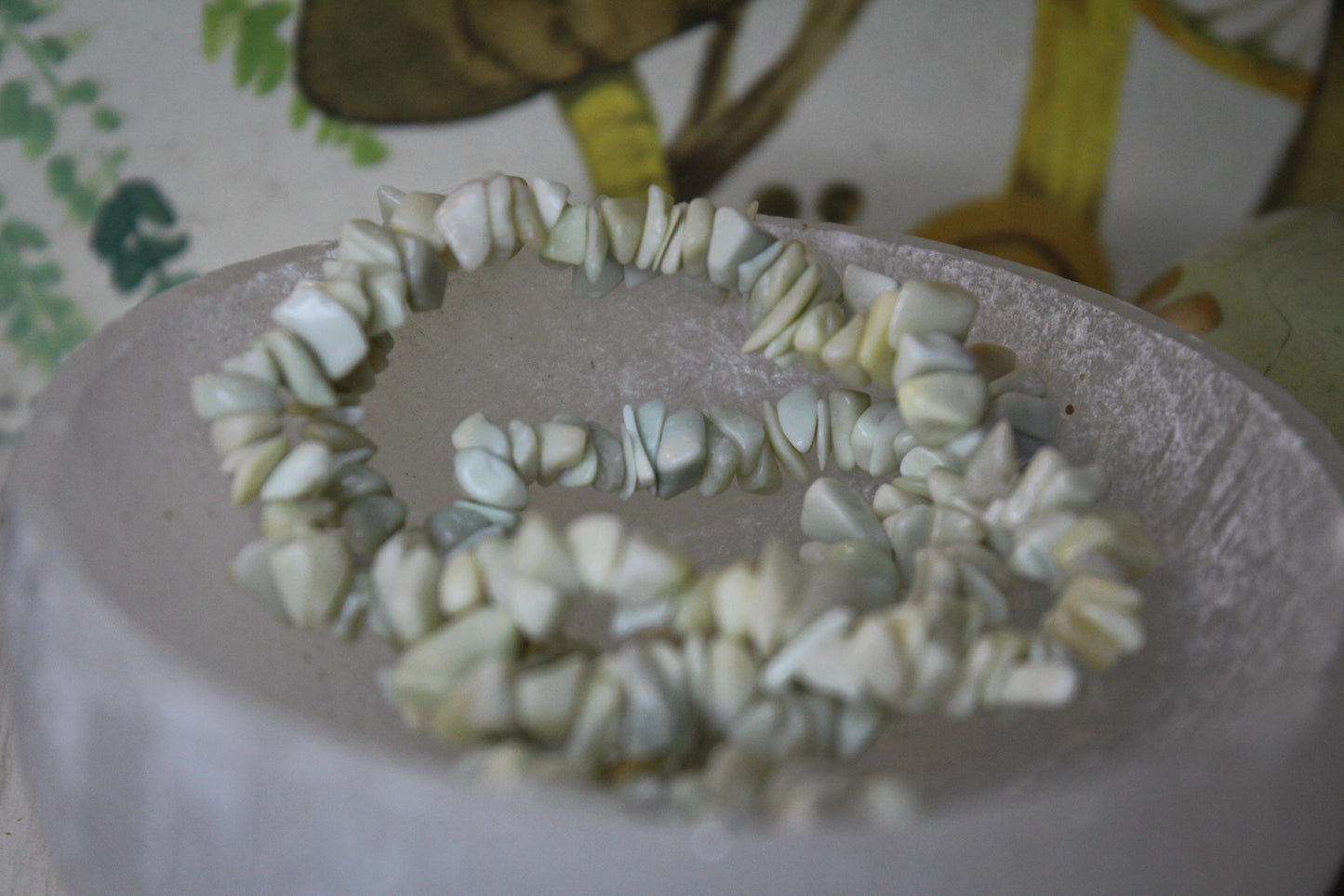 Magnesite Chip Bracelet