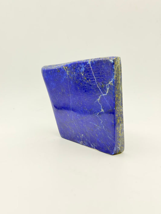 Polished Lapis Lazuli free form.