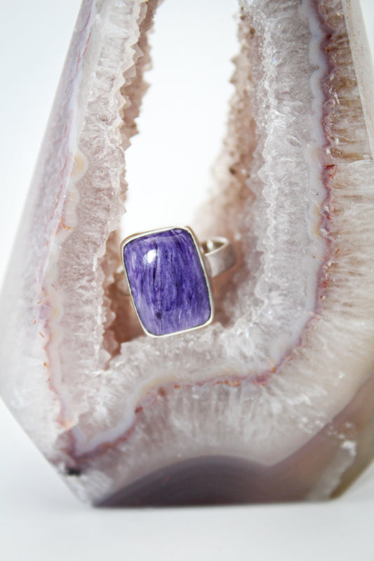 Charoite Ring
