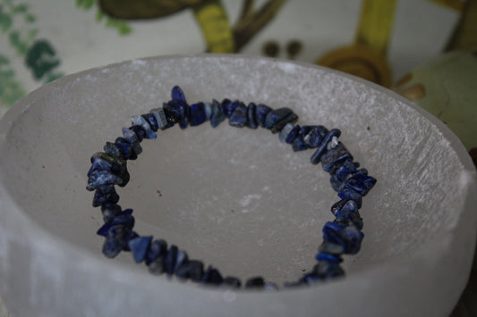 Sodalite Chip Bracelet