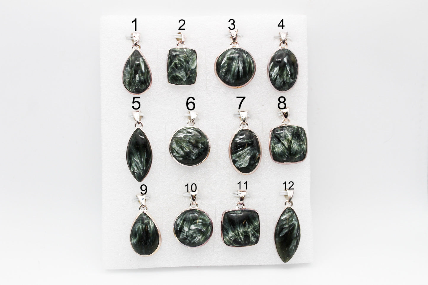 Seraphinite Pendant B