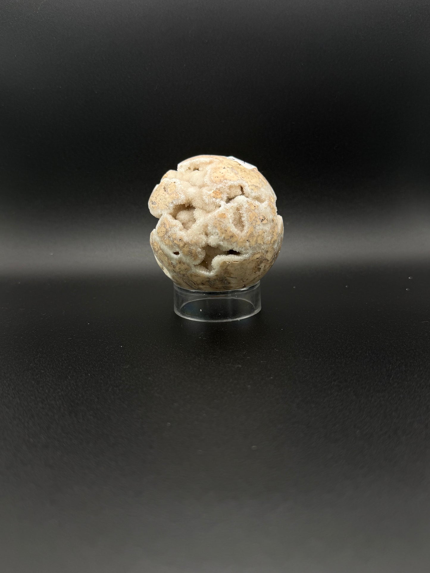 Sphere shaped Calcite crystal.