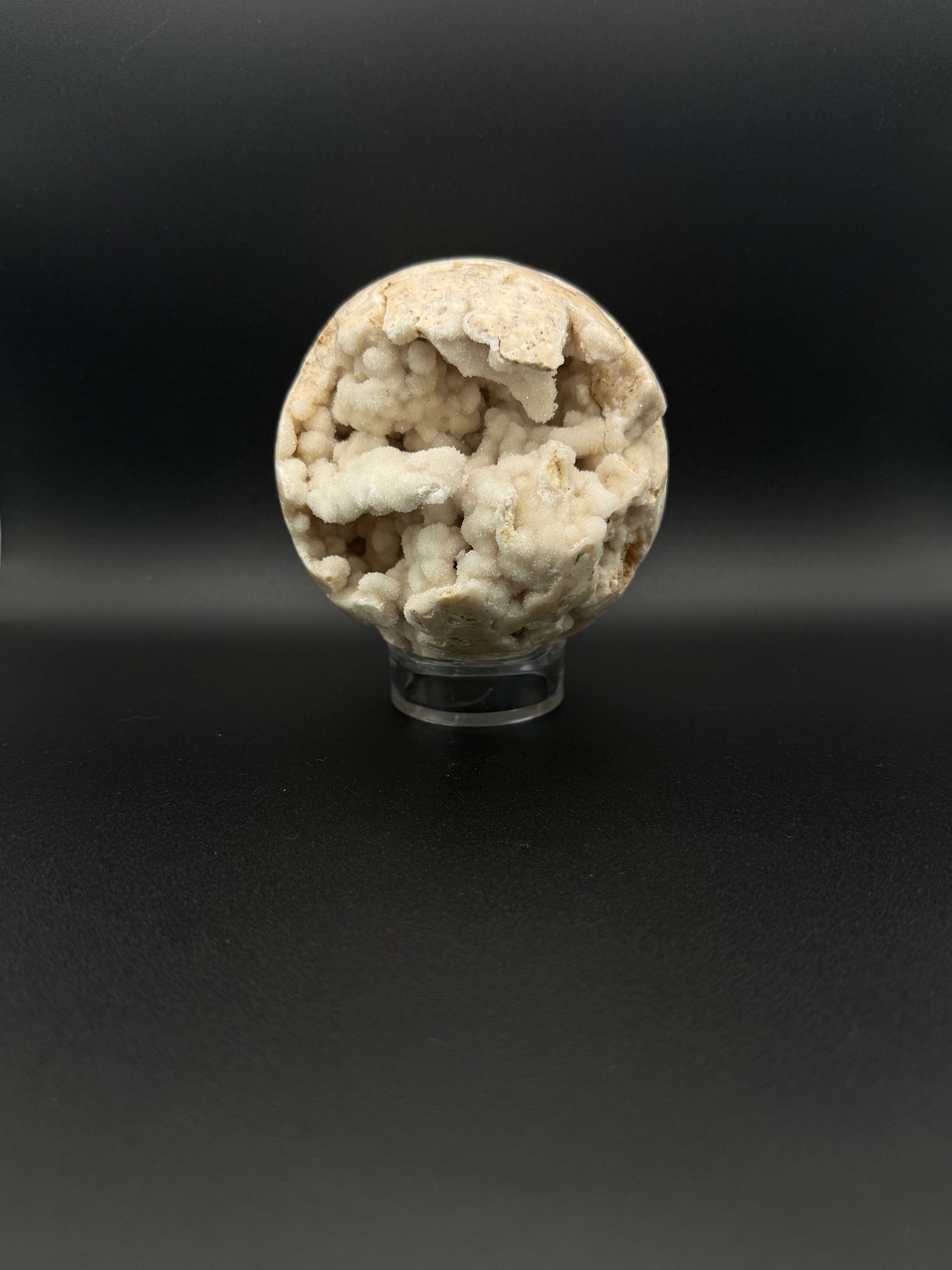Sphere shaped calcite crystal.