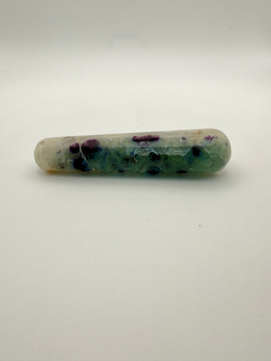 Rainbow Fluorite massage wand