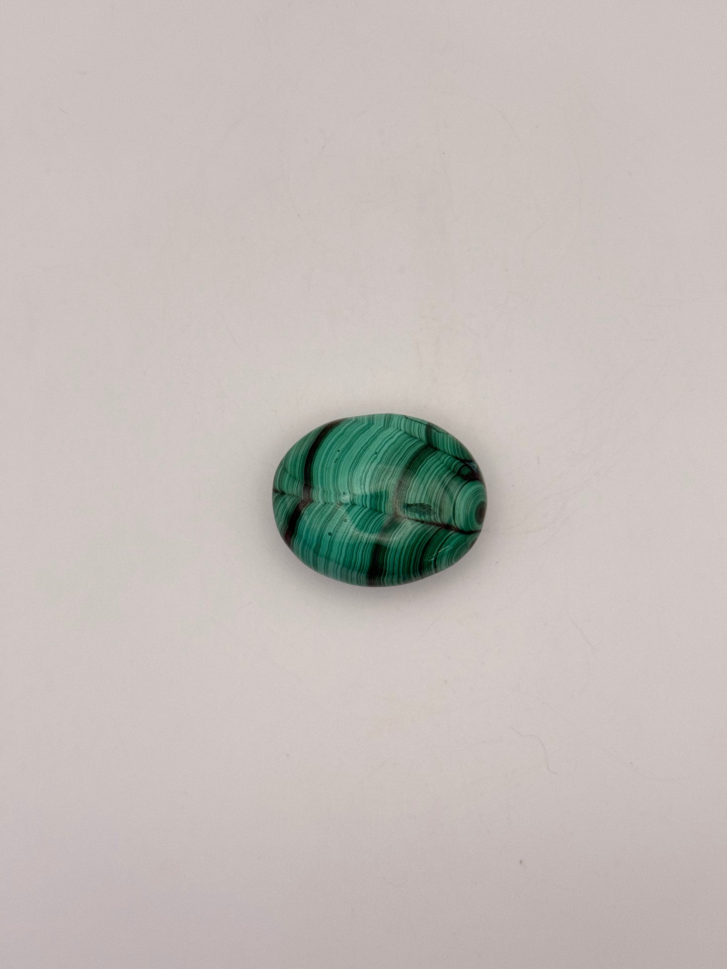 Vibrant green malachite pillow.