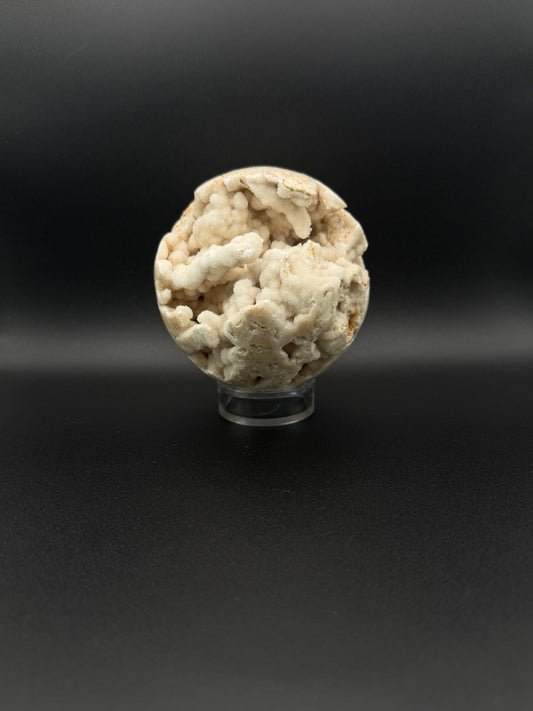 Sphere shaped calcite crystal.