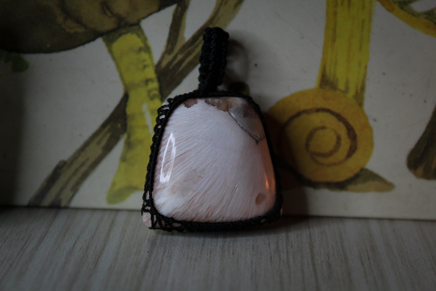 Scolecite Pendant