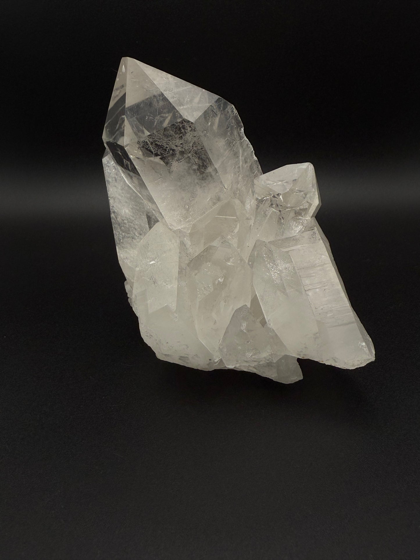 Clear Quartz crystal cluster specimen