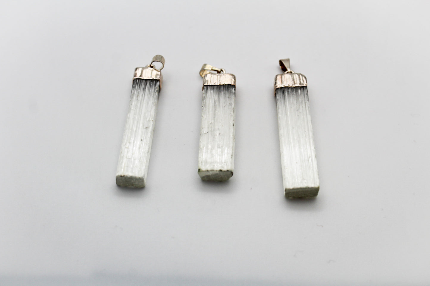 Selenite Pendants