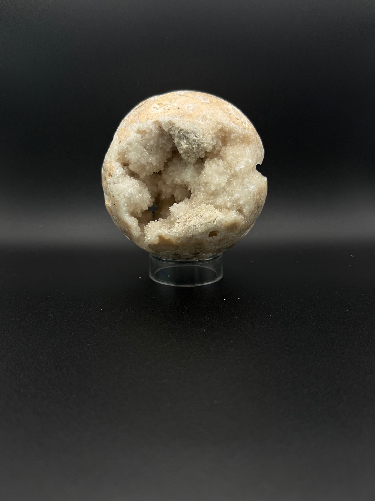 Sphere shaped calcite crystal.