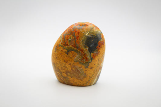 Bumble Bee Jasper polished free form.