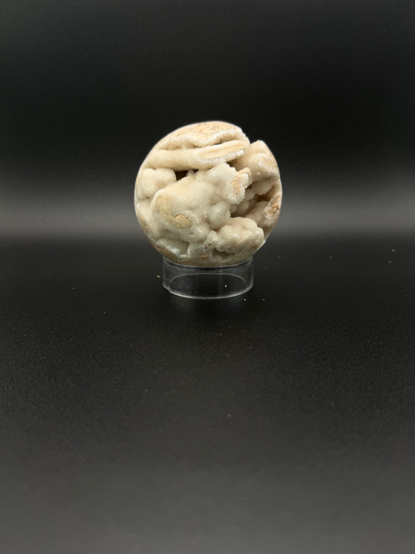 Sphere shaped Calcite crystal.