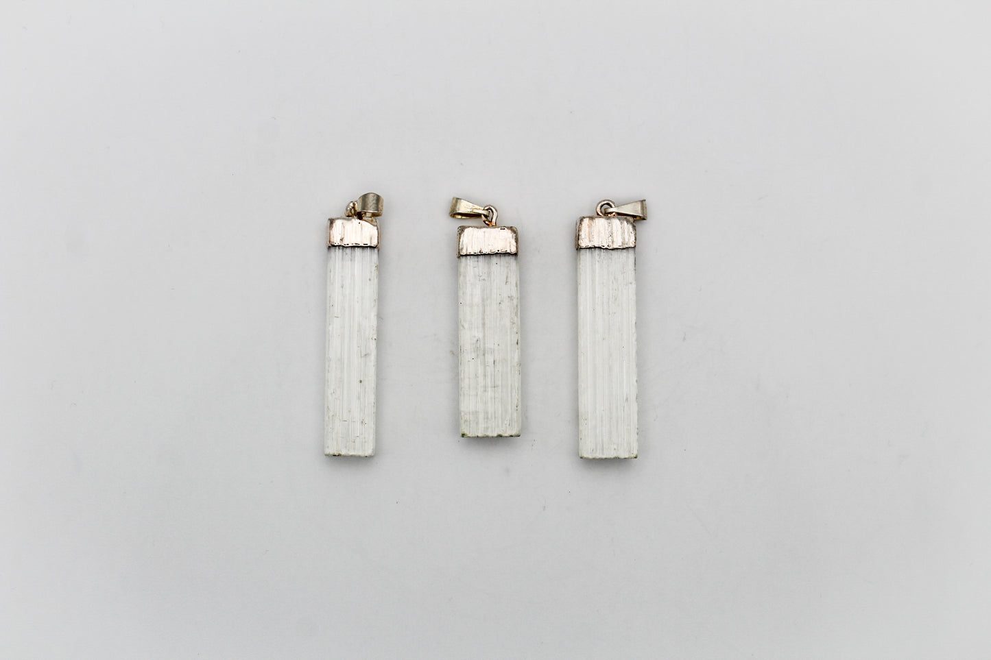 Selenite Pendants