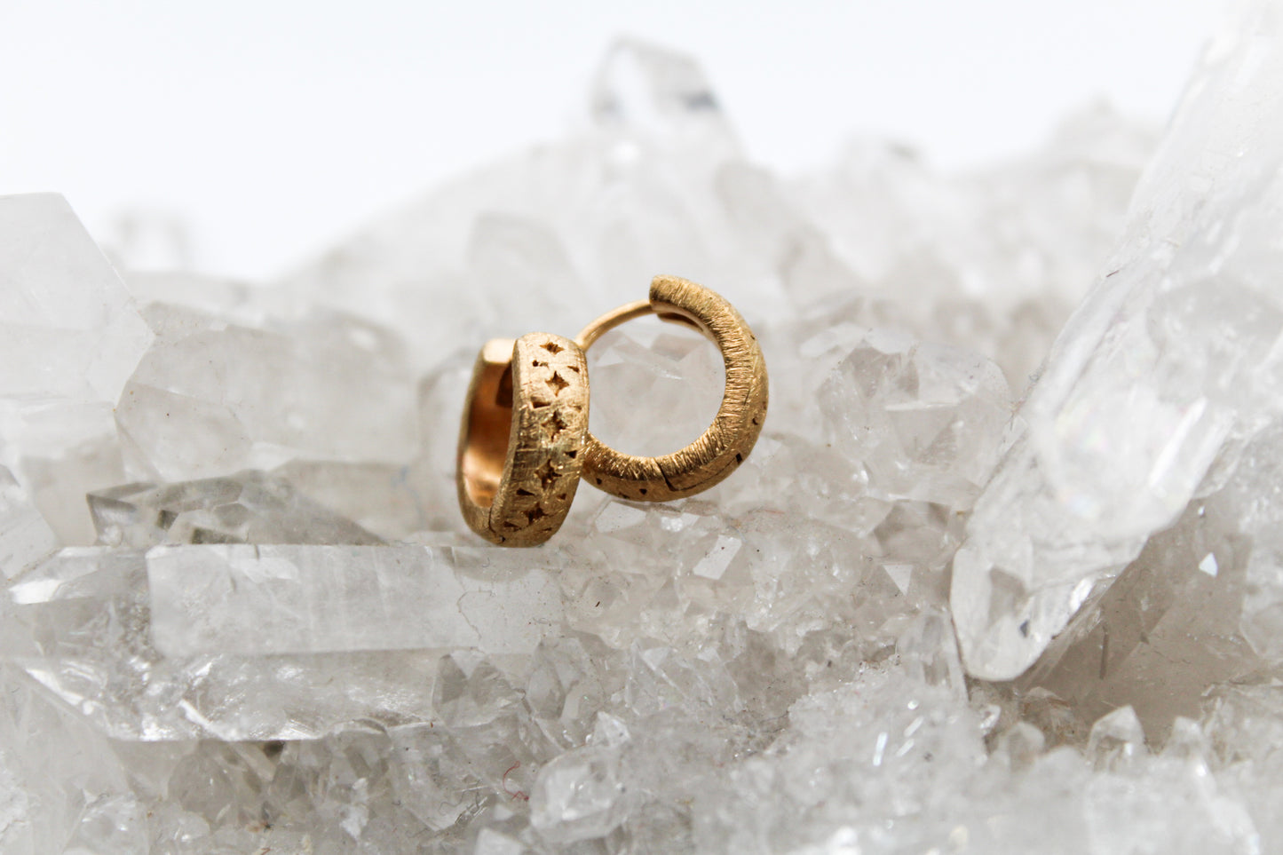 14k Gold Plated Mini Hoops