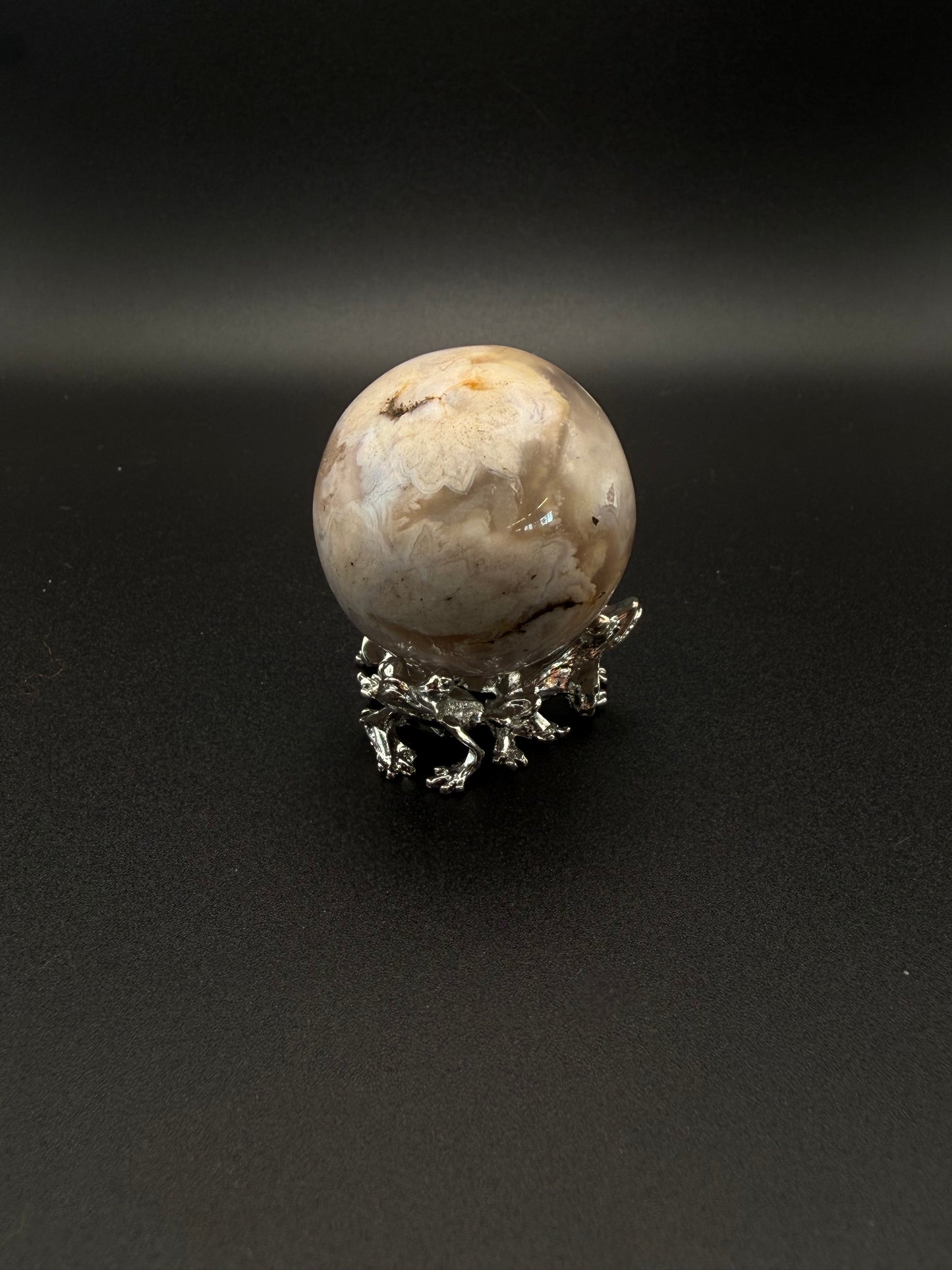 Flower Agate Sphere 8