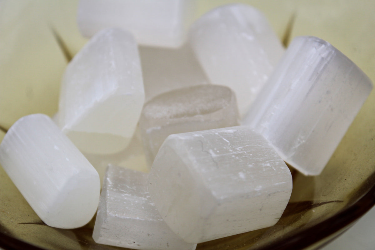 Selenite Tumbles