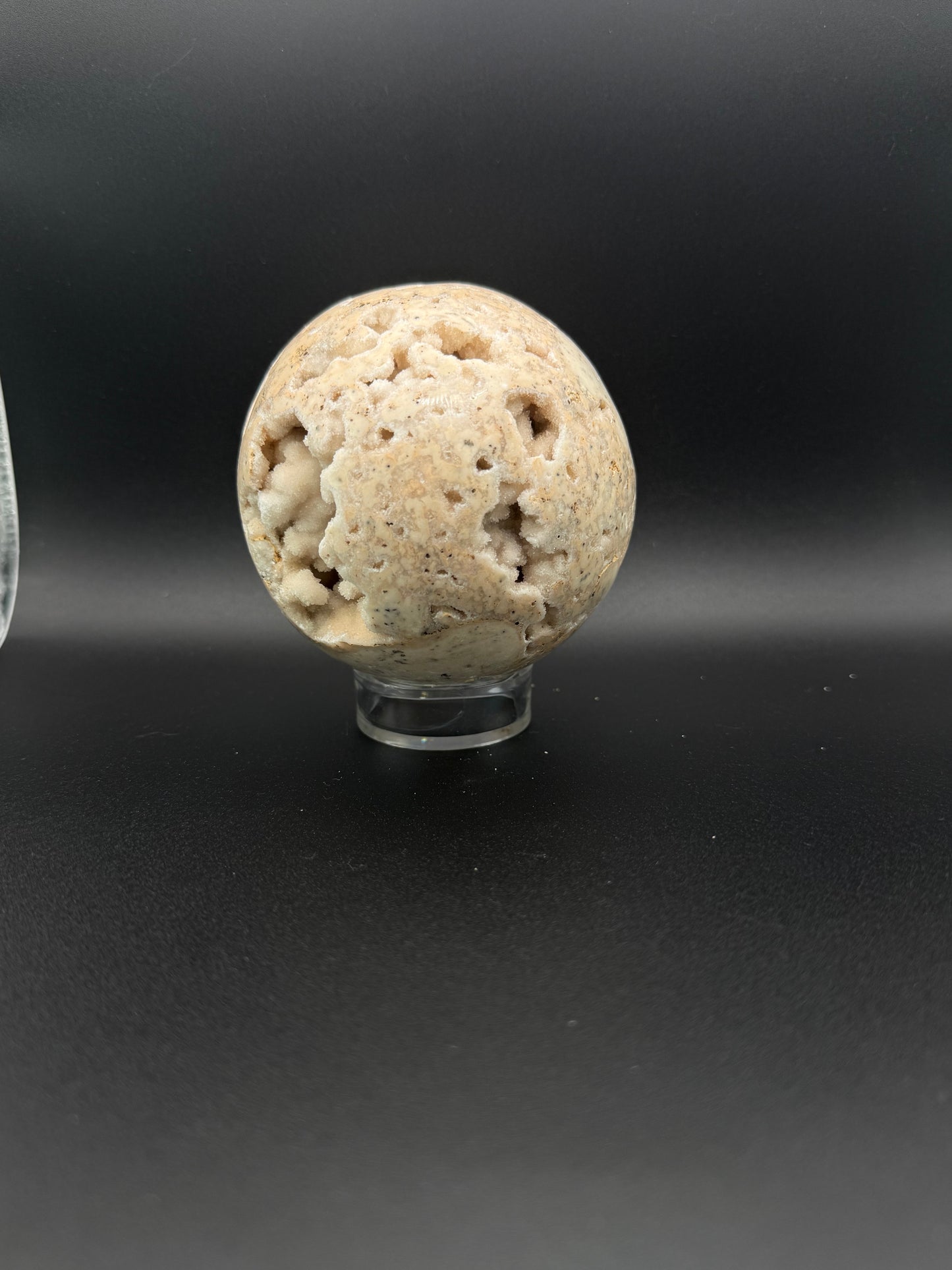 Sphere shaped calcite crystal.