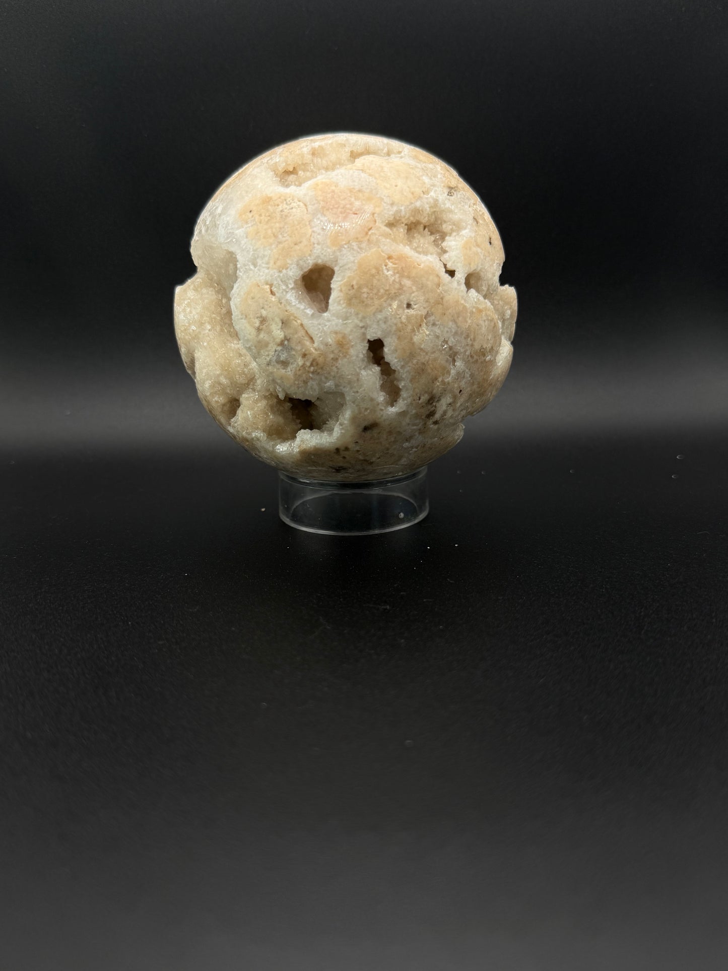 Sphere shaped calcite crystal.