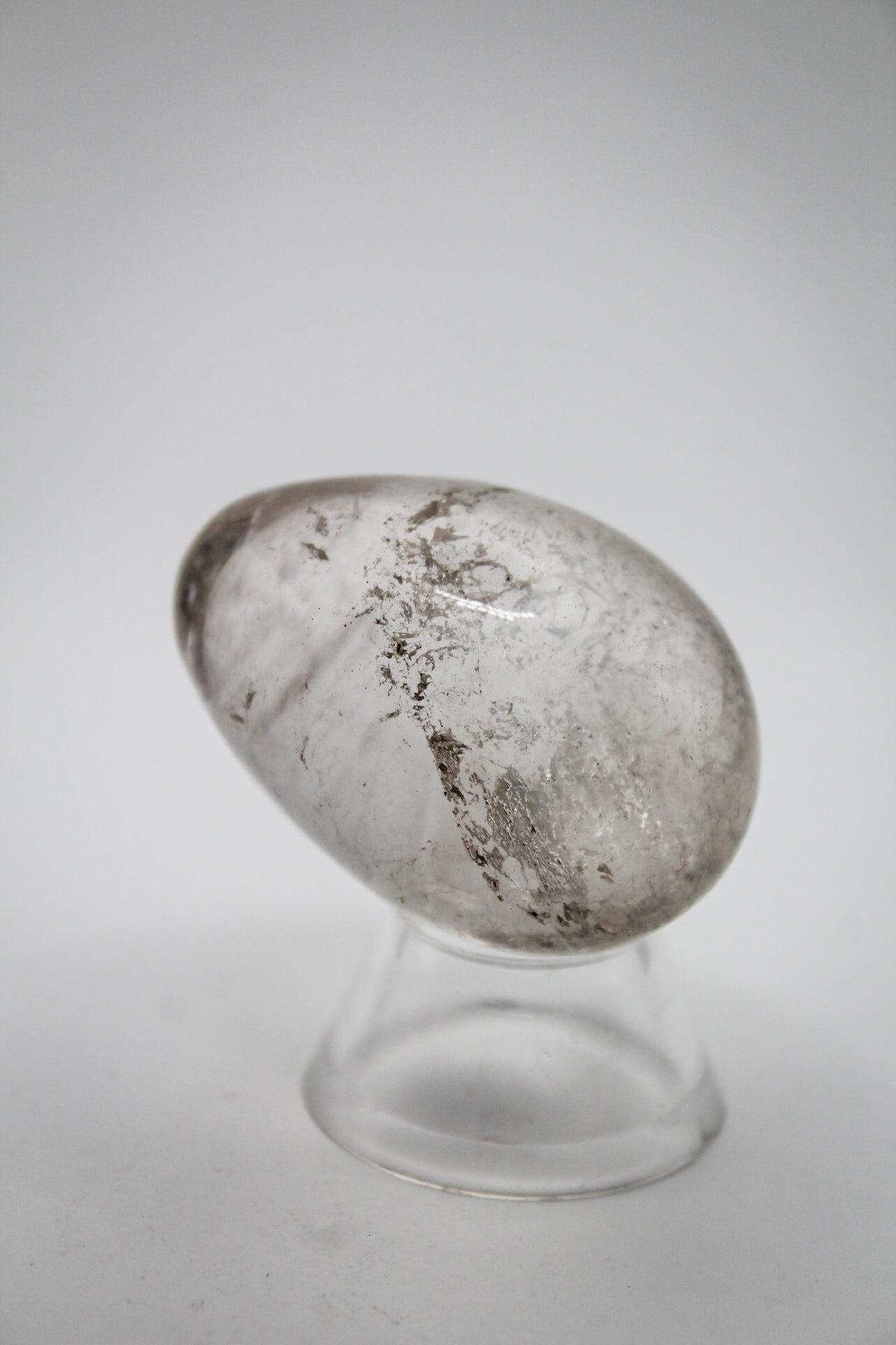 Clear quartz egg 3