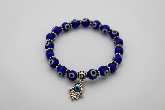 Dark Blue Evil Eye Bracelets