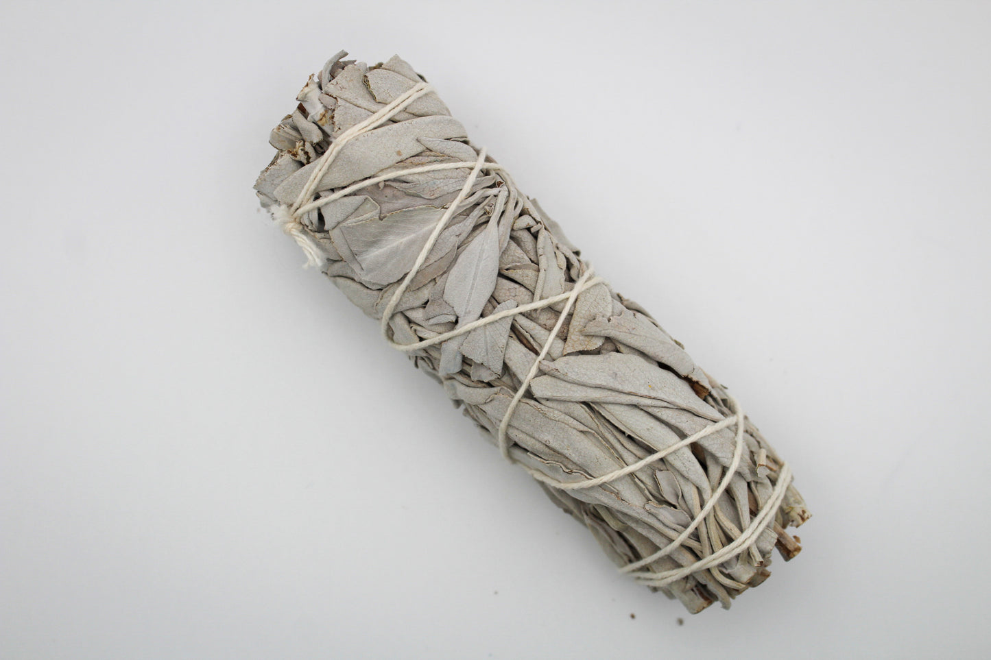 Bundle of plain sage about 4 inches long.