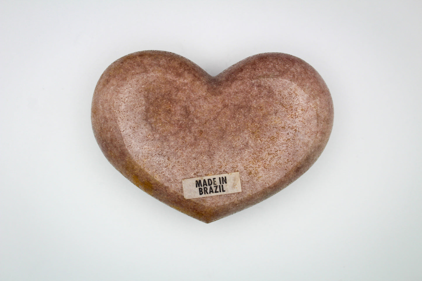 Pink Amethyst Heart 1